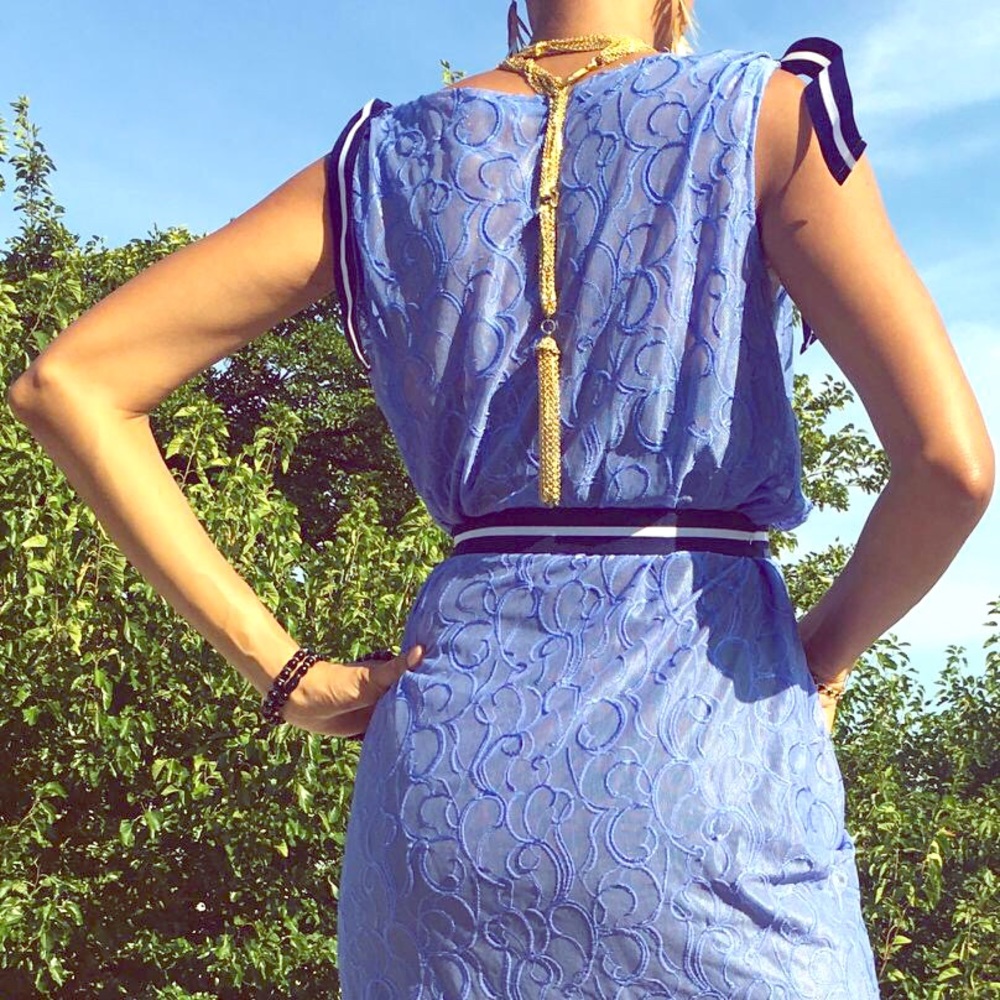 Sheer Sleeveless Long Dress Shell